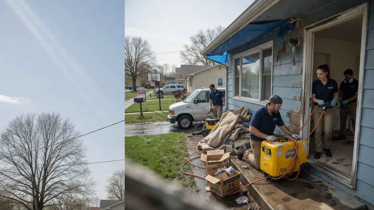 Basement Flood Cleanup in Wellington, CO near me
